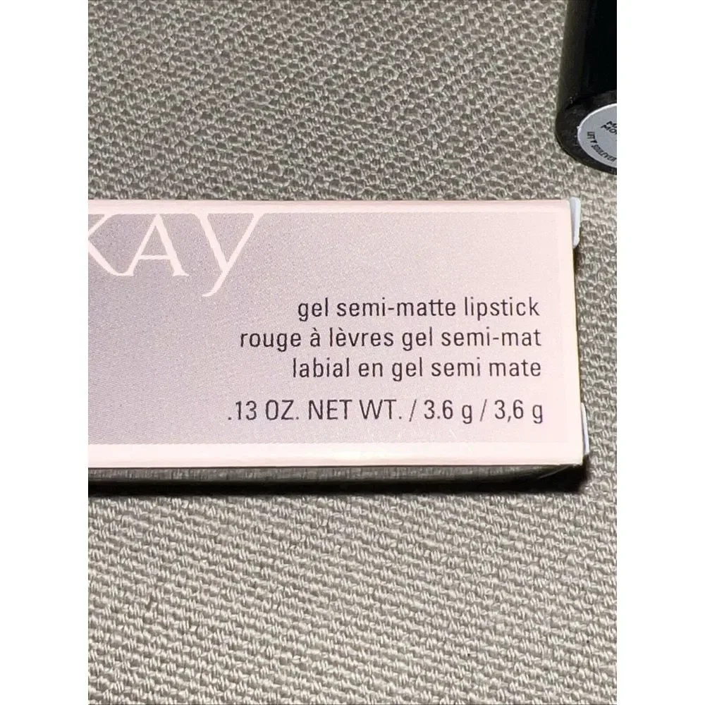 MARY KAY Gel Semi-Matte Lipstick - Mauve Moment .13 oz | NIB‎ 089642